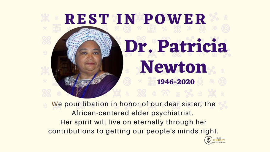 Dr. Patricia Newton, Rest in power tribute